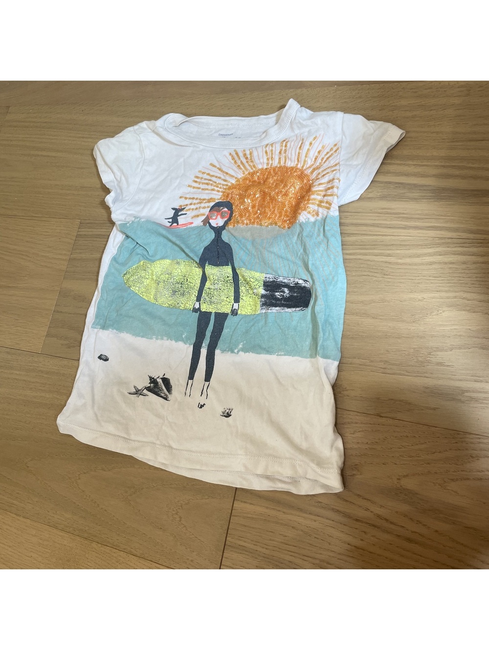 Oilily Kids White T-shirt – Size 6
